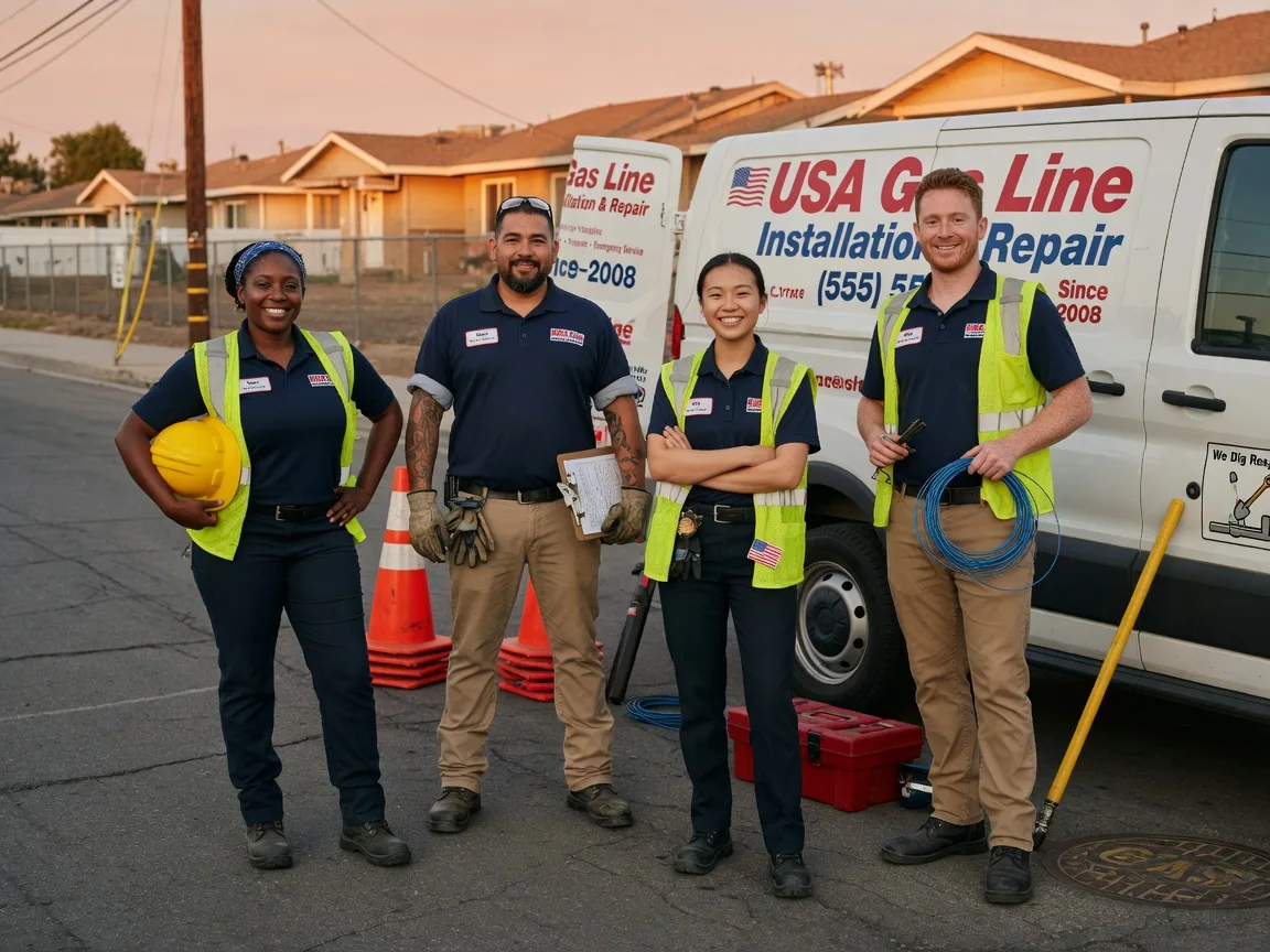 Gas Line Installation company in Dubach, LA